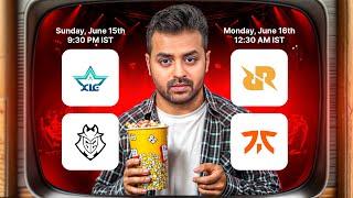 XLG v G2 | FNC vs RRQ | Lower Bracket Run! | Vct Masters Toronto - PLAYOFFS #VCTwatchparty #Gameशुरू