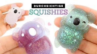 DURCHSICHTIGE Squishies SELBERMACHEN  Drei Produkte im Live Test! Squishy selber basteln!