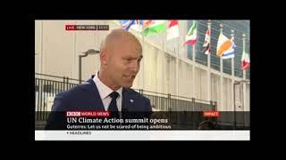 Patrick Verkooijen, CEO of Global Center on Adaptation on BBC World