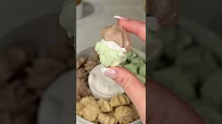 keto mini meringue sampler  #easydessert #easyrecipe #viralrecipe #shorts #foodhacks
