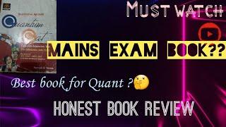 Quantum Cat -Sarvesh k. Verma( Arihant publication)// Book review //banks main exam book