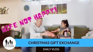 Christmas Gift Swap | Wife not happy | Present Gifting Fail