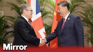 Keir Starmer meets Xi Jinping in Rio de Janeiro