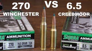 6.5 Creedmoor Versus 270 Winchester