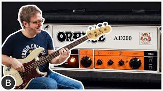 THE BEST ORANGE BASS AMP EVER MADE !!