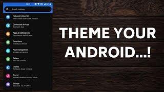 How to theme your android phone | Black Instagram, YouTube