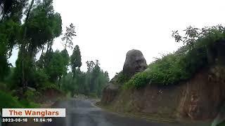 Heavy rain in Sohra (Cherrapunjee), a driving experience