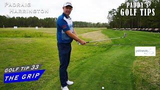 HOW TO GRIP YOUR GOLF CLUB CORRECTLY | Paddy's Golf Tip #33 | Padraig Harrington