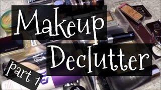 MAKEUP DECLUTTER EXTRAVAGANZA | Part 1 - Face Products