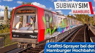 SubwaySim Hamburg: Im Grafittizug durch die Hansestadt | Was taugt das Mega Update? | U3 Hamburg