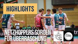 Netzhoppers KW - FT 1844 Freiburg | Highlights Volleyball Bundesliga