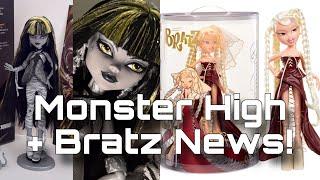 MONSTER HIGH + BRATZ NEWS! Reel Drama Cleo irl pics + Bratzaversary Jade revealed!