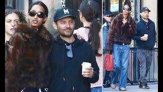 Tobey Maguire, 49, gets cozy with model Mona Tougaard, 22, in NYC   after ex Jennifer Meyer's