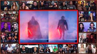 Star Wars Fans React To EPIC ANAKIN FLASHES AS DARTH VADER | Ahsoka Ep 5 Darth Vader Reaction Mashup