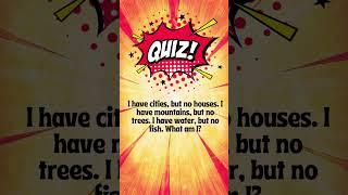 ️ Mysterious Riddle: Cities Without Houses? | Riddle_Query_Master  #trivia #riddleaddict