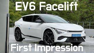 2025 Kia EV6 Facelift Review First Impression (after reviewing Kia EV3 for Three hours)