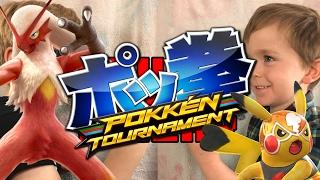 Oliver Vs Finlay - Pokken Tournament Wii U