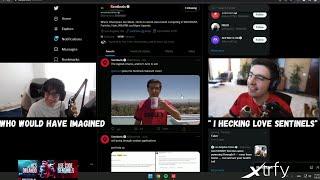 Tenz Reacts To Shroud Joining Sentinels Valorant Roster