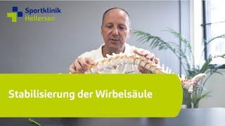 Stabilisierung der Wirbelsäule – Interview mit Chefarzt Dr. med. Oliver Meier