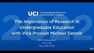 UC Irvine ANTLinks and the Importance of Research