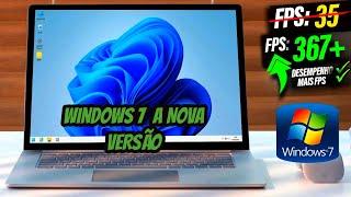 Windows 7:  A Nova VERSÃO 32 e 64 bits  Com Atualizados Drivers  UEFI/USB3.0 E NVMe e Super Veloz