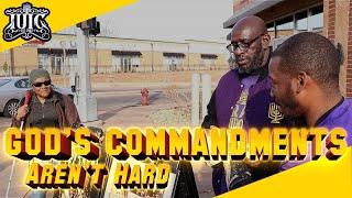 GOD COMMANDMENTS ARE NOT HARD