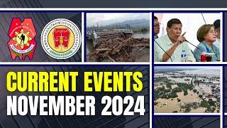 NAPOLCOM PNP Entrance Exam - November 2024 Current Events