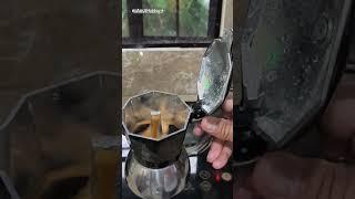 Bialetti Moka Pot Induction Brewing using Cafe Layal