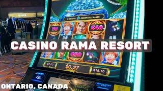 CASINO RAMA RESORT TOUR - Restaurants * Room Tour * Shops * Casino - (Orillia, Ontario, Canada)