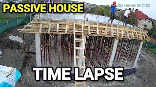 #111 Timelapse constructie casa pasiva 4 luni in 2 minute #casapasiva #passivehouse