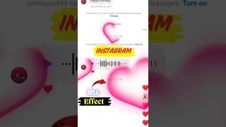 Instagram Messenge Effect | Instagram message Tricks #instagram #shorts