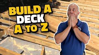 How to Build a Deck for Beginners A to Z