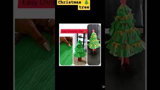 Easy and Attractive Christmas Paper Craft - DIY Christmas Decoration Ideas #shorts #shortsfeed