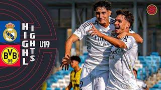 HIGHLIGHTS: Real Madrid vs Borussia Dortmund U19 2024