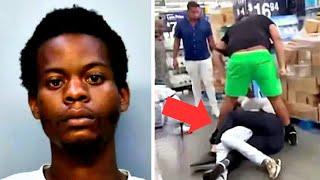Repeat Offender Attacks Woman In Walmart, Until 3 Men Step In