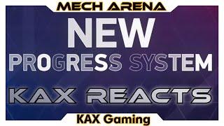 New Progress Path/System PREVIEW [W.I.P] - KAX Reacts - Mech Arena