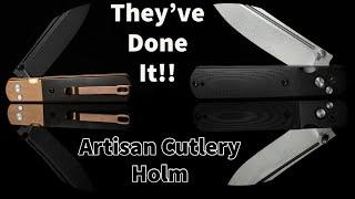 They've Mastered The Button Lock! - Artisan Cutlery Holm