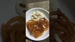 Jalebi & Rabdi ️ #shorts #jalebi #rabdi #food #viral