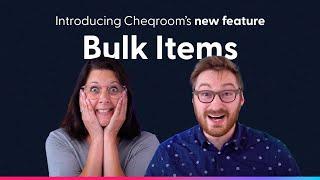 Bulk Items - now in Cheqroom