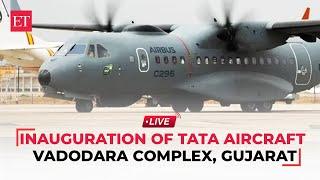 PM Modi, Spanish PM, Inaugurate TATA Aircraft Complex for Made in India C295 aircraft in Vadodara