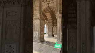 Red Fort, Mughal fort in Old Delhi, India, built by Shah Jahan in the mid-17th century. #redfort