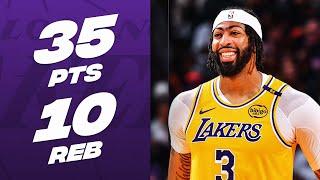 Anthony Davis Drops MONSTER DOUBLE-DOUBLE In Lakers W!  | October 17, 2024