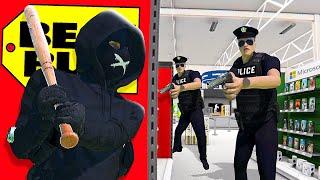 HIDING From Police in Best Buy - Bonelab VR Mods