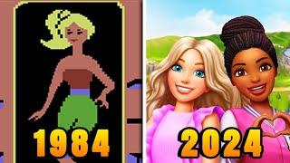 BARBIE Games Evolution 1984-2024