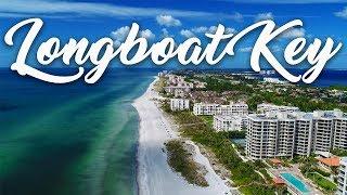 A drone flight over Longboat Key, Florida - Sarasota County