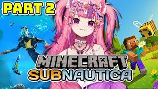 Ironmouse Plays Minecraft & Replays Subnautica (Part 2)