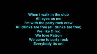 LMFAO - Shots ft. Lil Jon Lyrics