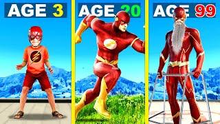 Surviving 99 YEARS As THE FLASH In GTA 5 ...