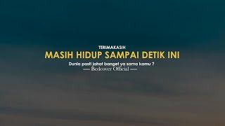 UNTUKMU YANG MASIH BERTAHAN & HIDUP SAMPAK DETIK INI I Puisi Bedcover