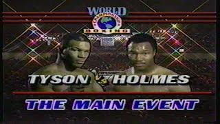 Mike Tyson vs Larry Holmes, HBO Program